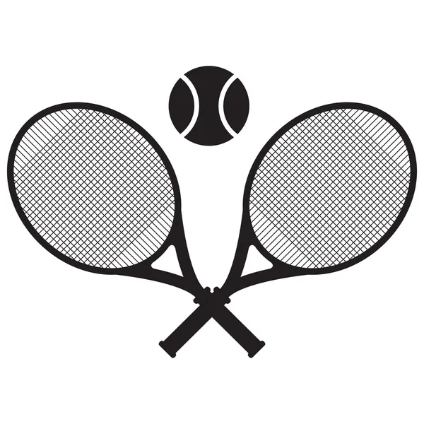 Ilustración del icono de tenis vectorial — Vector de stock