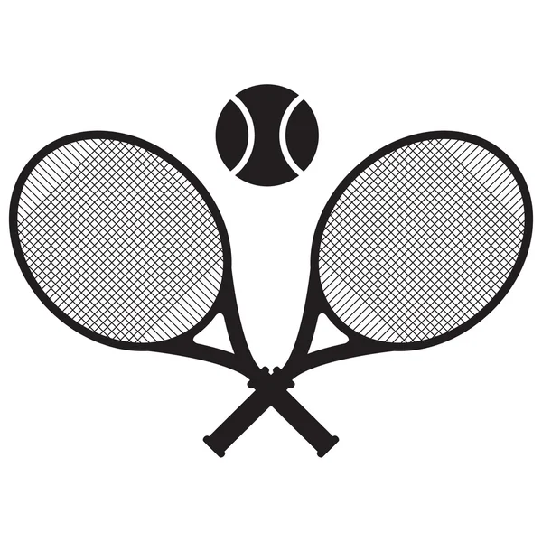 ベクトルのテニスのアイコンの図 ストックベクター
