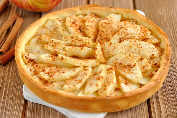 Tarta con manzanas —  Fotos de Stock