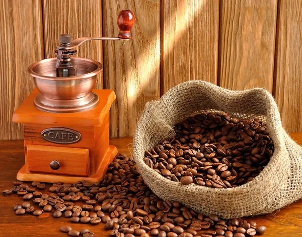 Manuelle Kaffeemühle — Stockfoto