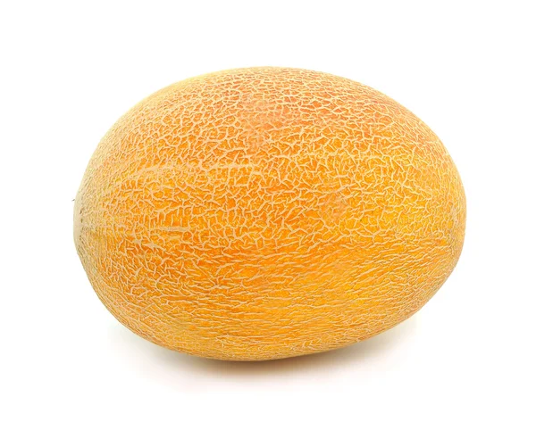Meloen witte achtergrond — Stockfoto