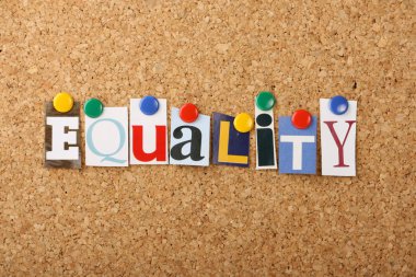 The Word Equality clipart
