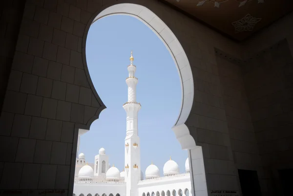 Большая мечеть шейха Зайеда — стоковое фото