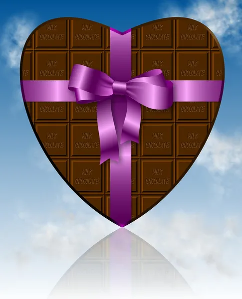 Amor chocolate — Fotografia de Stock
