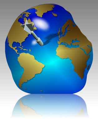 Target earth clipart