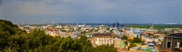 stock image European town panorama