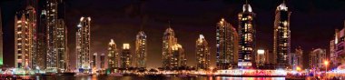 Dubai şehir silüetinin