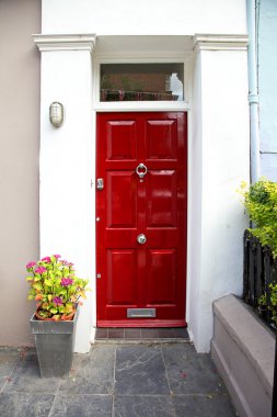 Red door clipart