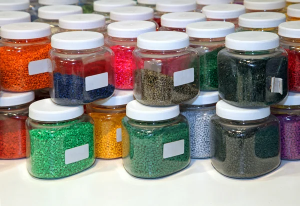 stock image Jars colorful