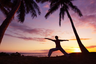 gün batımı yoga