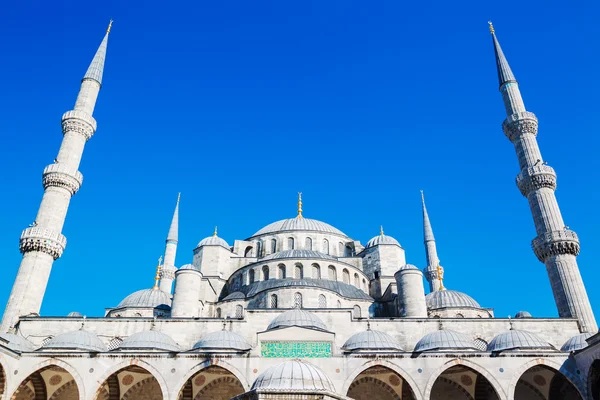 Prachtige blauwe moskee — Stockfoto