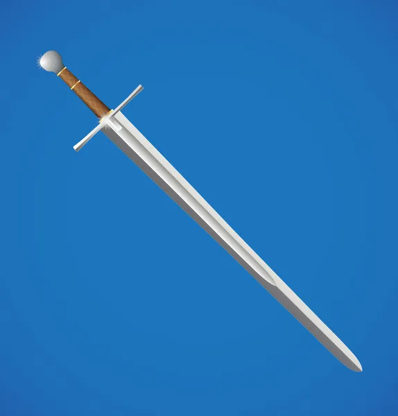 剣のベクトル図 — ストックベクタ
