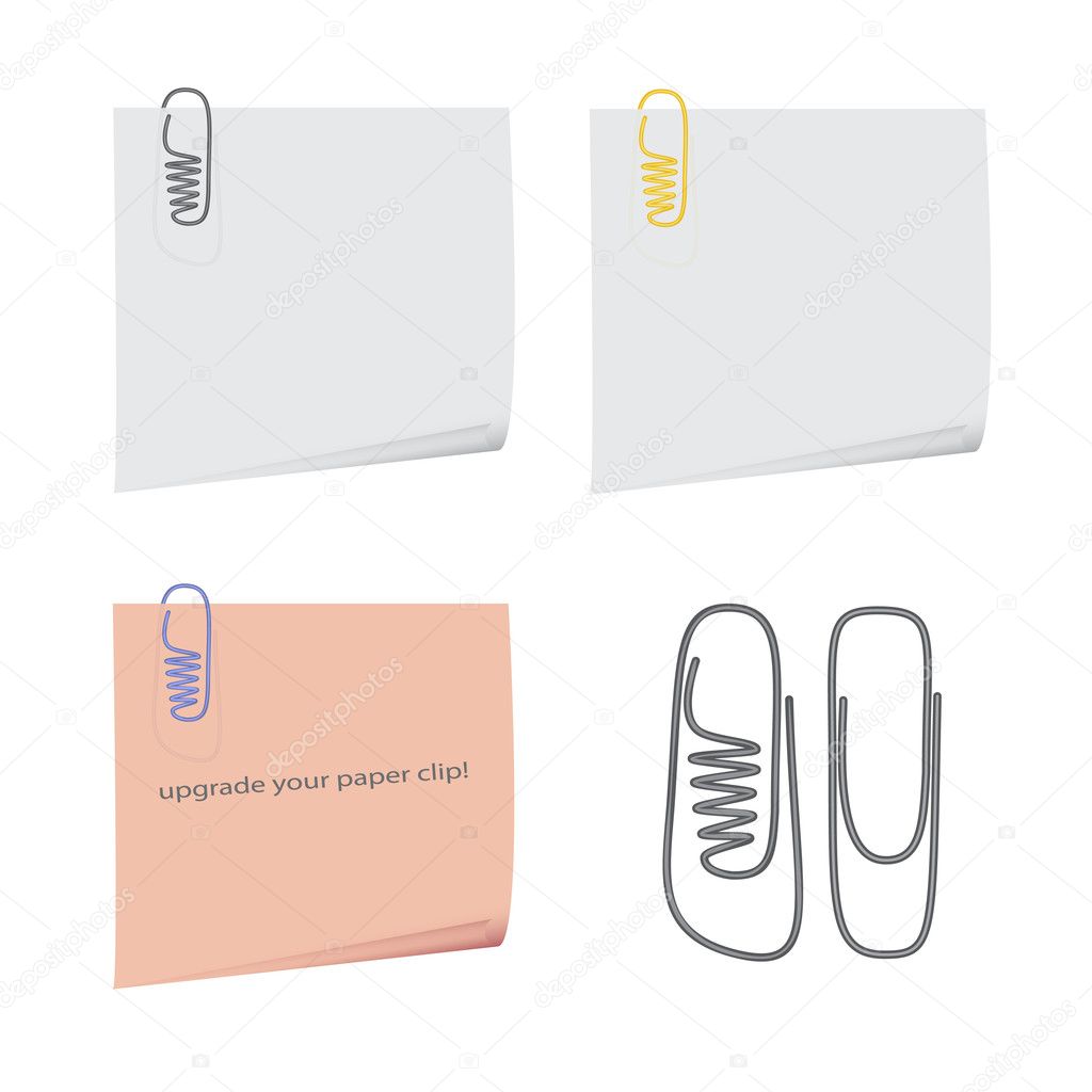 Shoe paper clip
