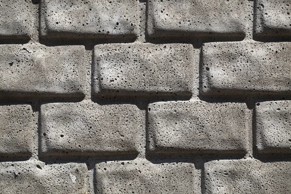 Gray brick wall background — Stock Photo, Image