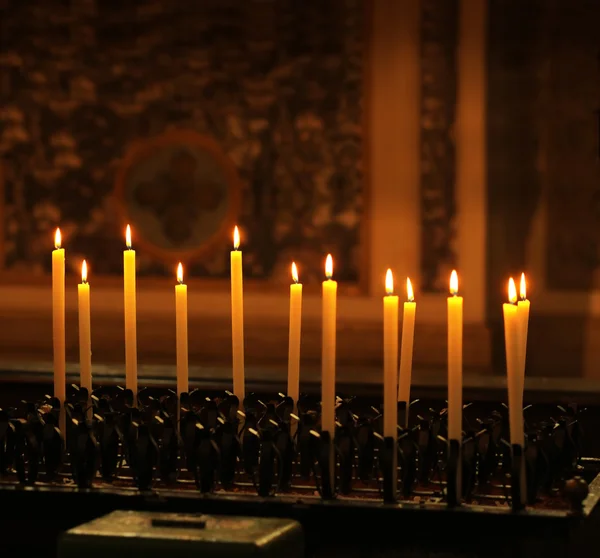 Σειρά των κεριών — Φωτογραφία Αρχείου
