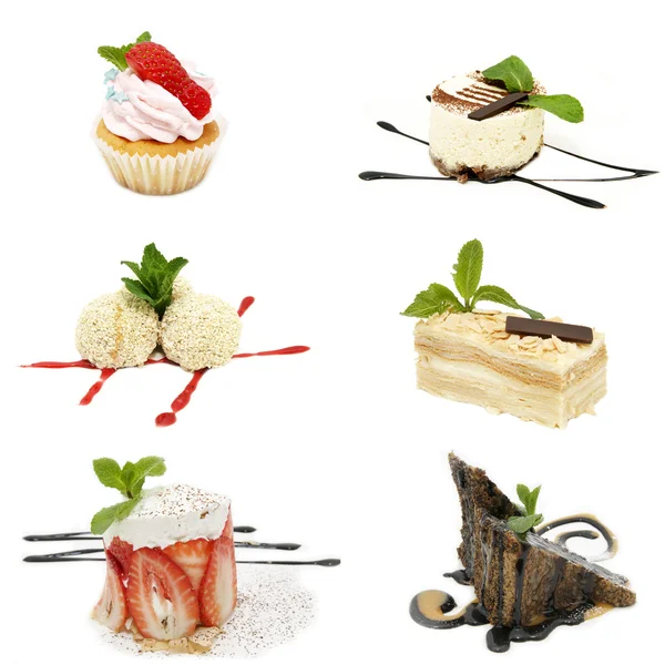 Desserts — Stockfoto