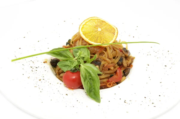 Spaghetti z warzyw — Zdjęcie stockowe