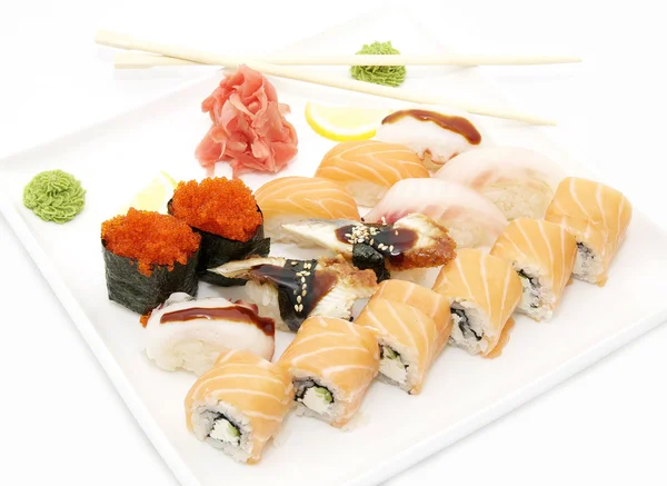 Japonské sushi — Stock fotografie