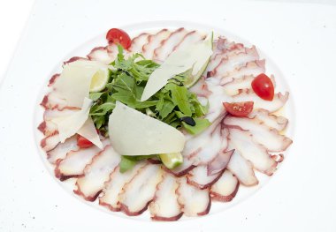 Ahtapot carpaccio