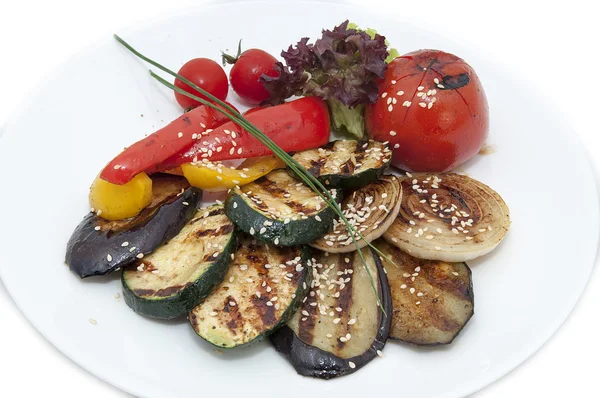 Warzywa z grilla — Zdjęcie stockowe