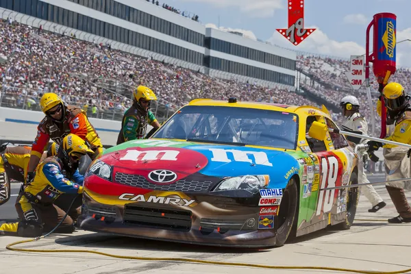 NASCAR 2012: Sprint Cup Series FedEx 400 a beneficio dell'autismo Spea — Foto Stock