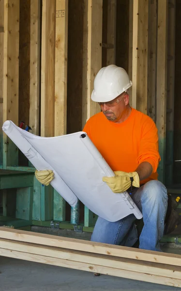 stock image Male Construction Worker