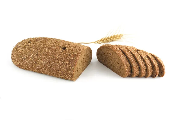 Brood van brood geïsoleerd — Stockfoto