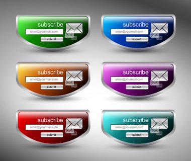 Search button. vector clipart