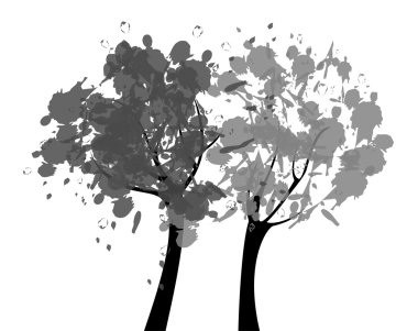 Vector tree clipart