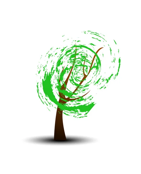 Árvore abstrata original, vetor — Vetor de Stock