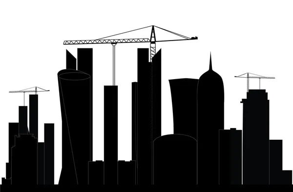 Panoramę Katar — Wektor stockowy