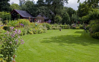 English garden clipart