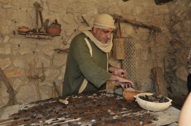 Man working in nazareth clipart