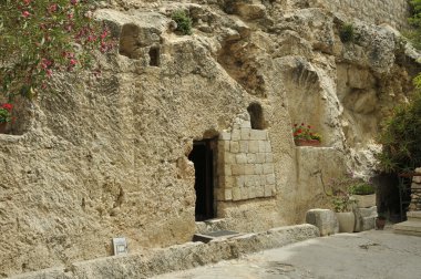 Jesus christ tomb israel clipart