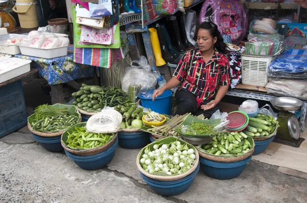 Asia food market — Stock Photo, Image