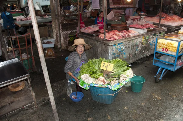 バンコクのストリート マーケット — ストック写真