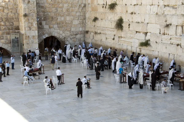 Стена Плача в Иерусалиме — стоковое фото