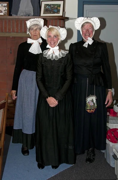 Original dutch costumes from Barneveld — Stock Photo, Image