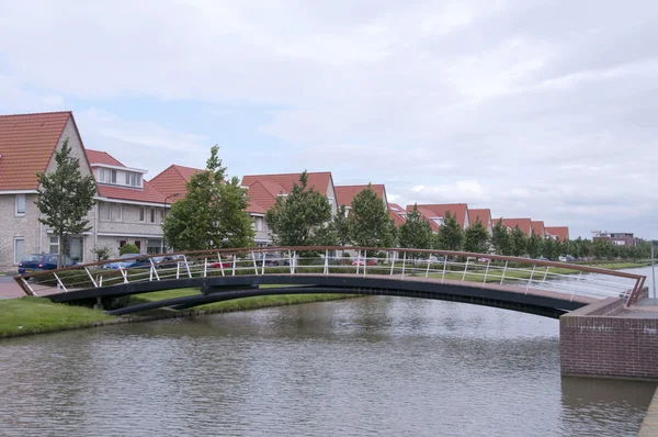Новые дома построены в Голландии — стоковое фото