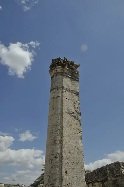 Ruiny Kafarnaum lub capharnaum — Zdjęcie stockowe