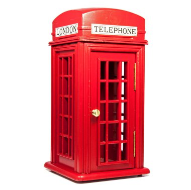 Kırmızı Londra telefon