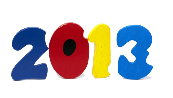 2013 numbers — Stock Photo, Image