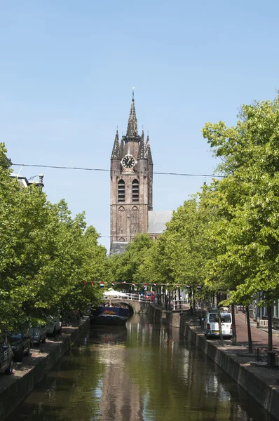 Delft hely, Hollandiában — Stock Fotó