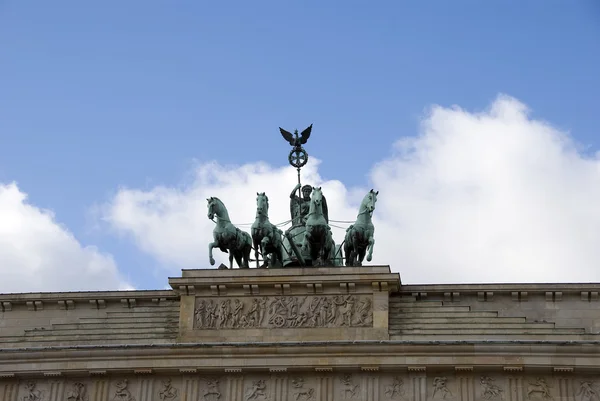 Le Brandenburger Tor à Berlin — Photo