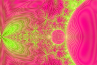 Abstract Pink Fairies Cosmos clipart