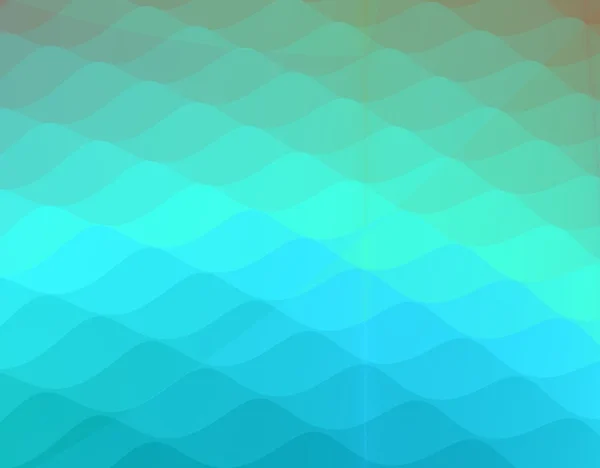 Blaue Wellen Muster Hintergrund — Stockfoto