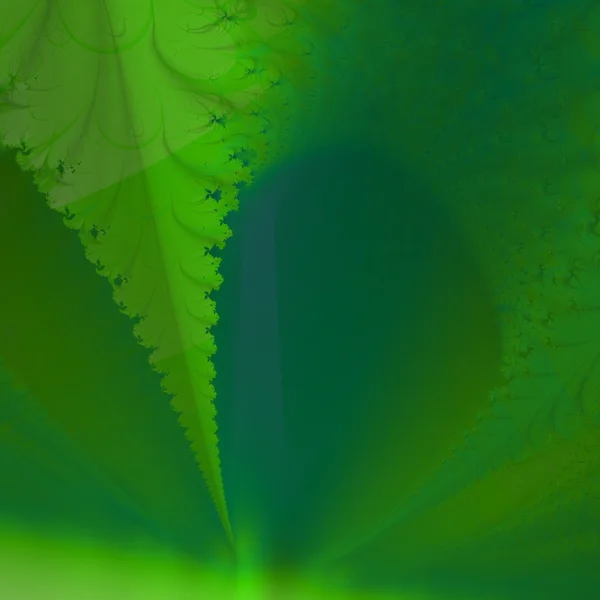 Аннотация Green Leaf Pattern — стоковое фото