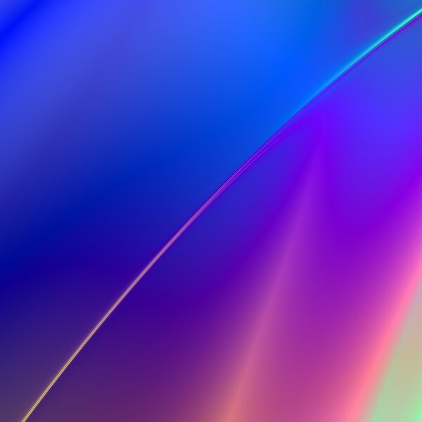 Blue Horizon - Абстрактные гладкий синий фон Обои
