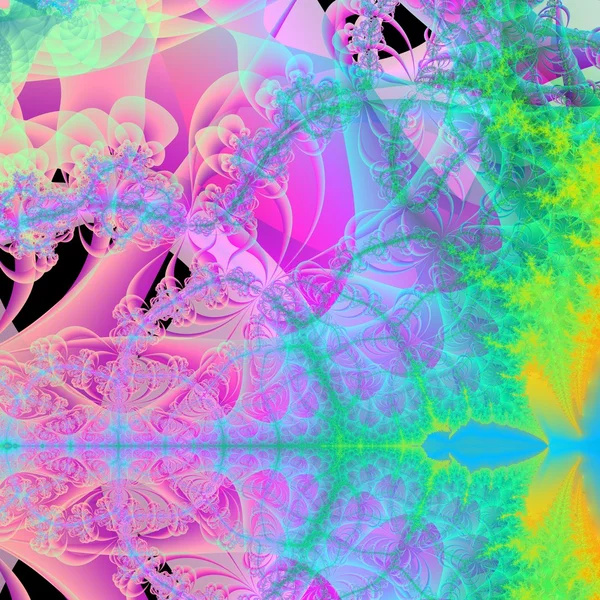 Ουτοπία κήπος i - fractal αφηρημένα φόντο — Φωτογραφία Αρχείου