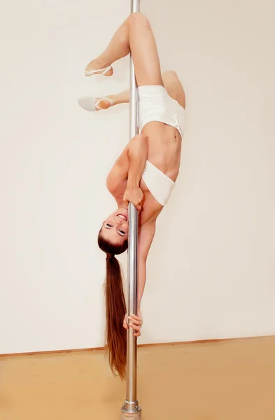 Poledance girl — Stock Photo, Image